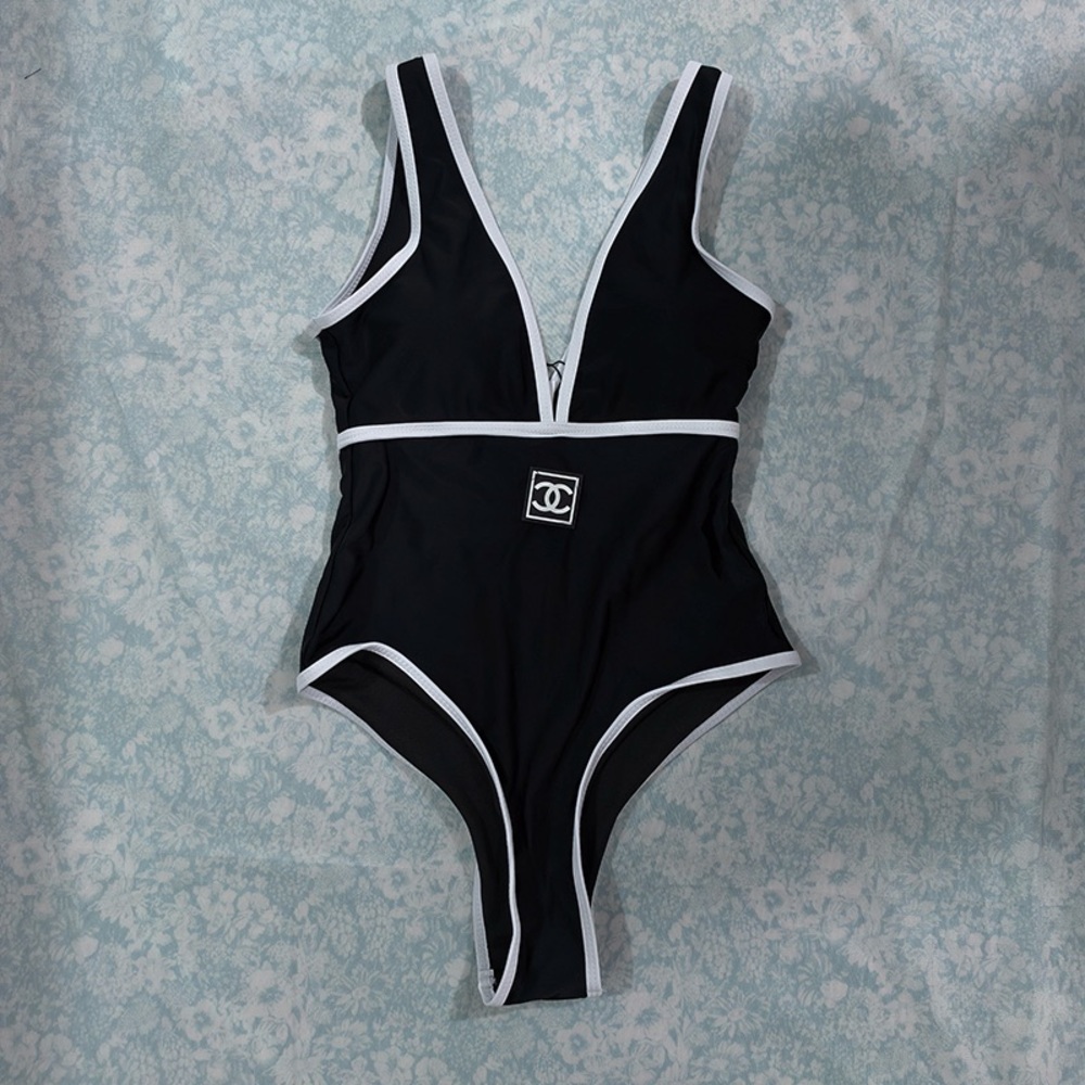 Chanel Black Swimsuit